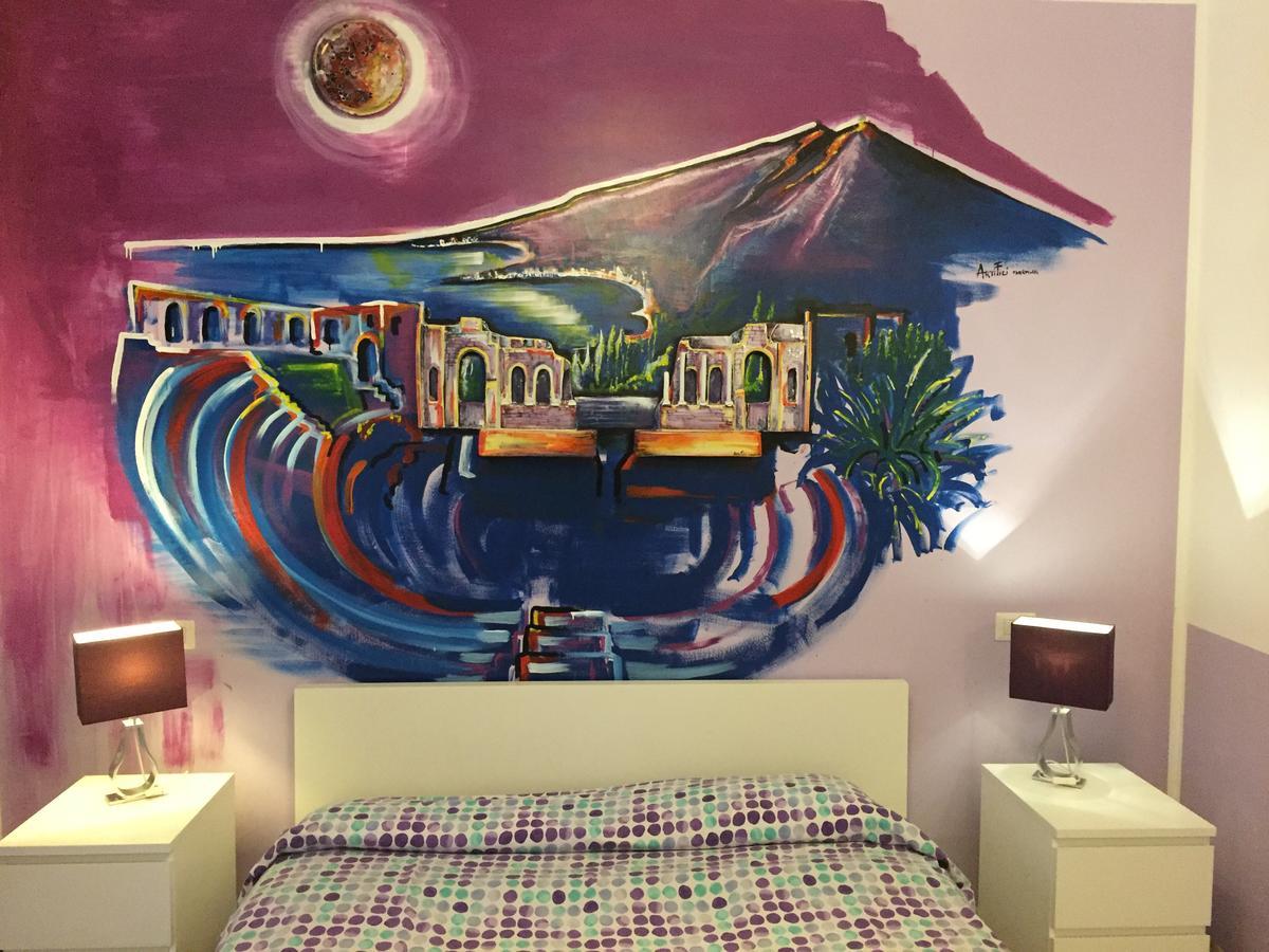 B&B La Terrazza Sul Mare Taormina Bagian luar foto